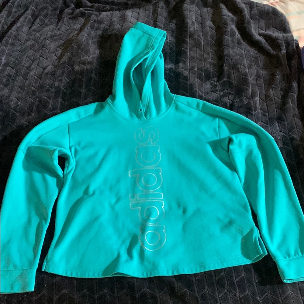 Adidas Teal Hoodie